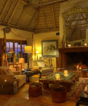 laragai house main area kenya yellow zebra safaris