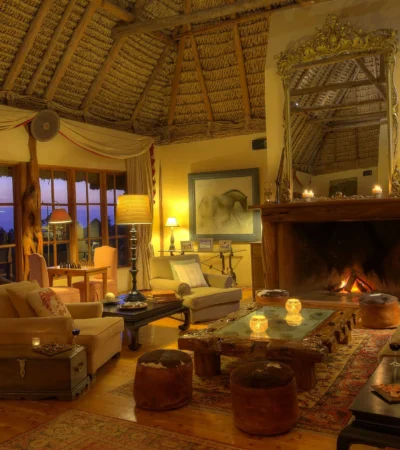 laragai house main area kenya yellow zebra safaris