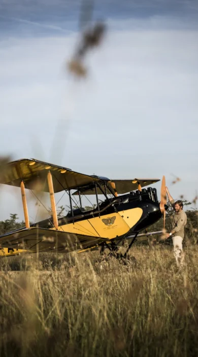 Plane in africa