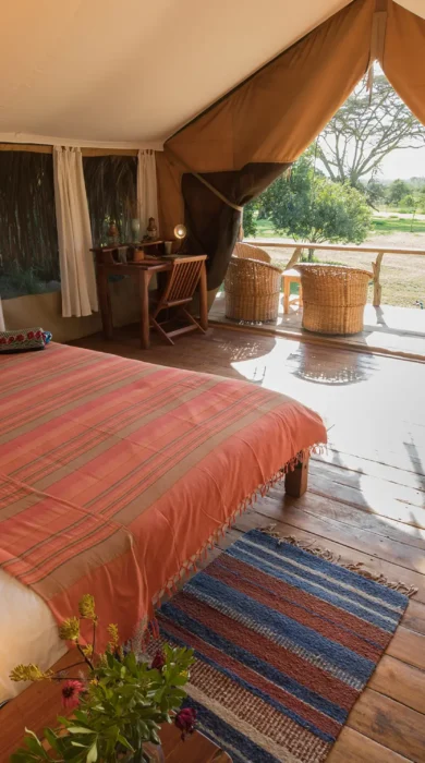 safari lodge room