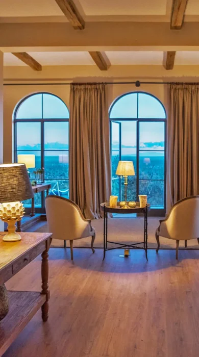 Views at Governors Mugie House, Kenya