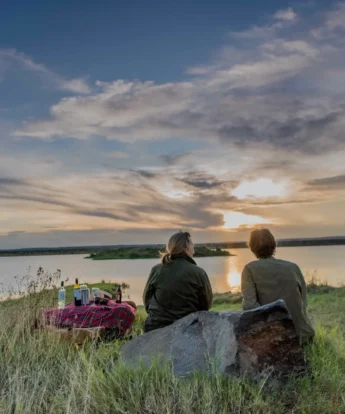 Sundowner activites at Governors Mugie House, Kenya