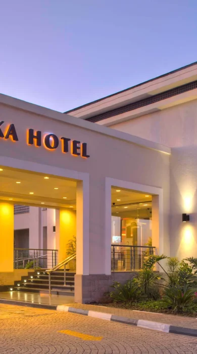Expedia Eka Hotel Front Entrance