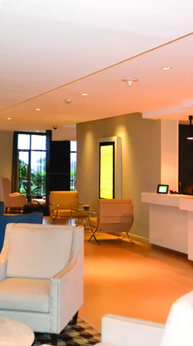 Hotel reception