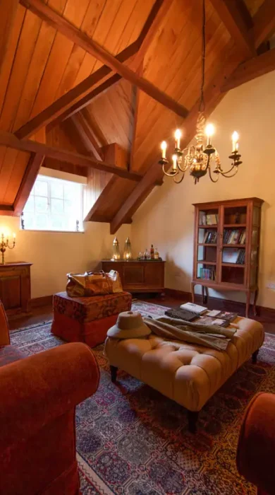 Upstairs lounge, Nairobi, Karen Gables, Kenya