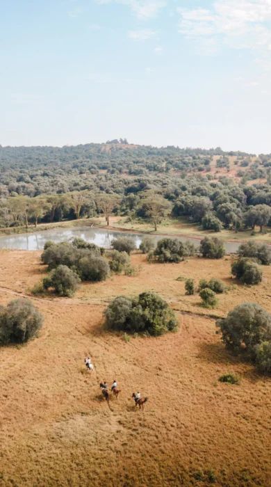 Horseriding, Lengishu, Lewa Borana Landscape, Kenya