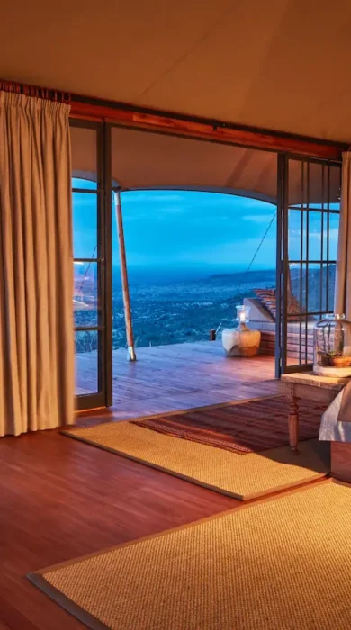 Elewana Lodo Springs accommodation spacious luxury tents kenya