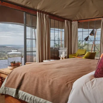 Elewana Lodo Springs accommodation spacious luxury tents with a view kenya