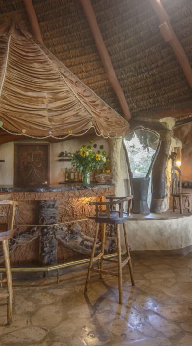 chui lodge kenya bar yellow zebra safaris