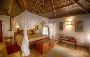 chui lodge kenya bedroom yellow zebra safaris