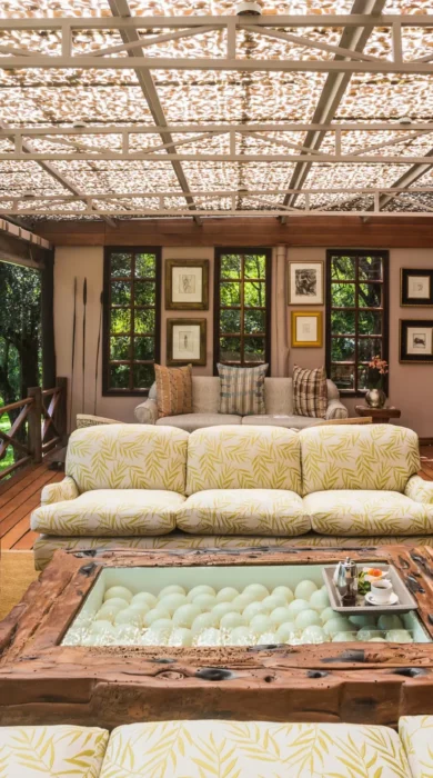 Eden Nairobi main veranda, Kenya