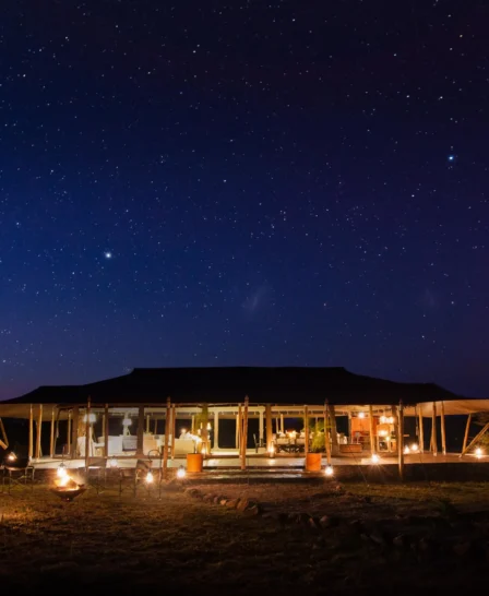 night view, offbeat ndoto, maasai mara, kenya