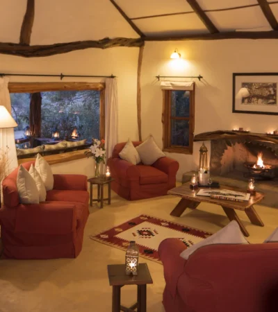 lounge area, mara bush houses, maasai mara, kenya