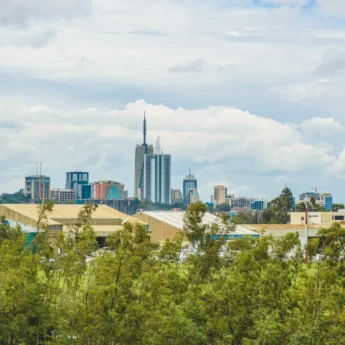 view, tamarind tree hotel, nairobi, kenya