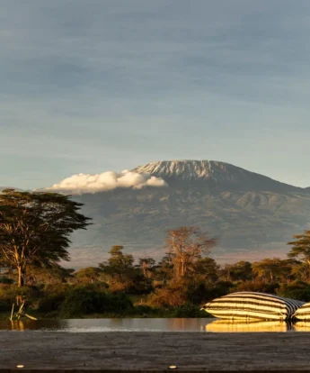 View Kilimanjaro, Angama Amboseli, The Chyulu Hills, Kenya