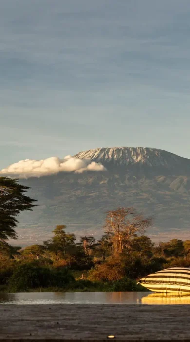 View Kilimanjaro, Angama Amboseli, The Chyulu Hills, Kenya
