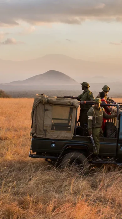 Anti Poaching, Angama Amboseli, The Chyulu Hills, Kenya