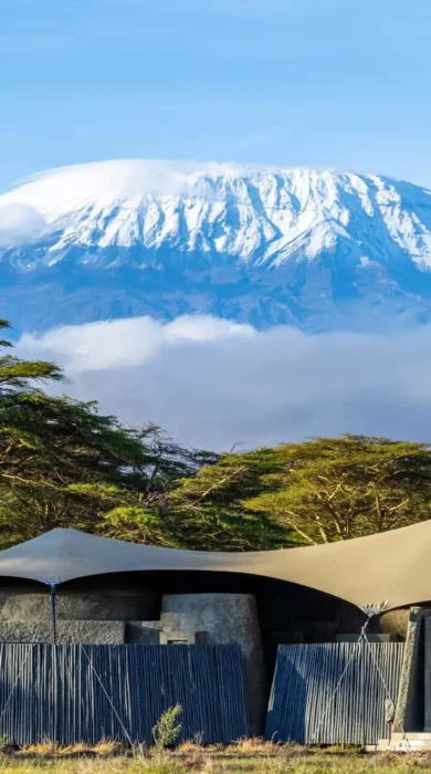 Exterior, Angama Amboseli, The Chyulu Hills, Kenya