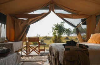 Bedroom, Roca River Camp, Maasai Mara, Kenya