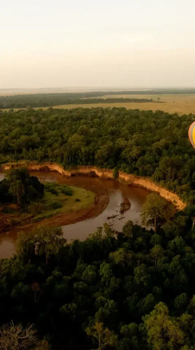 Balloning, Roca River Camp, Maasai Mara, Kenya