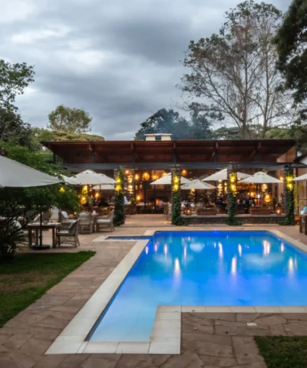 Pool, Karen Blixen Coffee Garden, Nairobi, Kenya