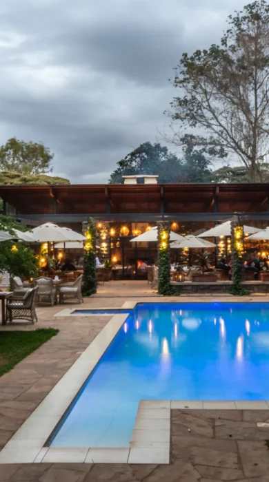 Pool, Karen Blixen Coffee Garden, Nairobi, Kenya