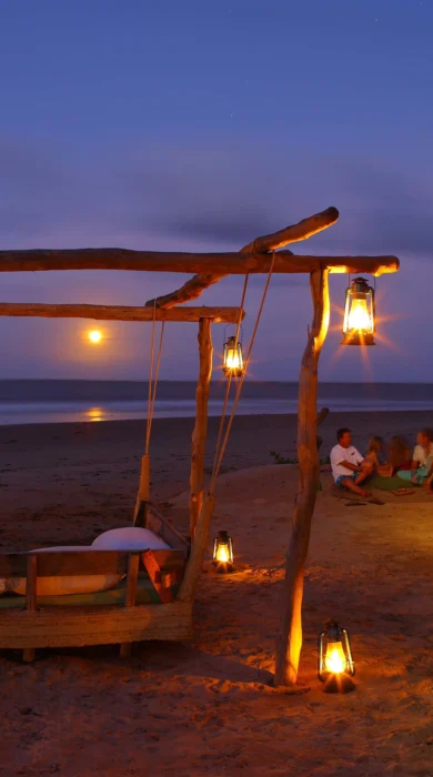 Swing Bed at Full Moon