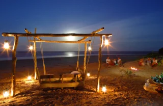 swing bed, che shale, malindi and watamu beach, kenya