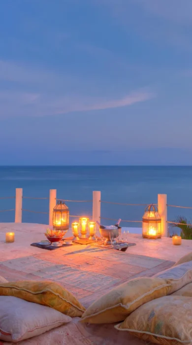 Beach Area, Alfajiri Villas, Kenya
