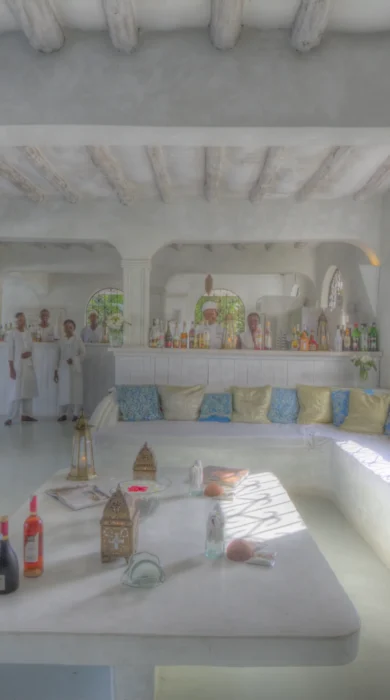msambweni beach house lounge area yellow zebra safaris