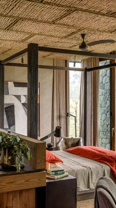 singita kataza house rwanda bedroom yellow zebra safaris