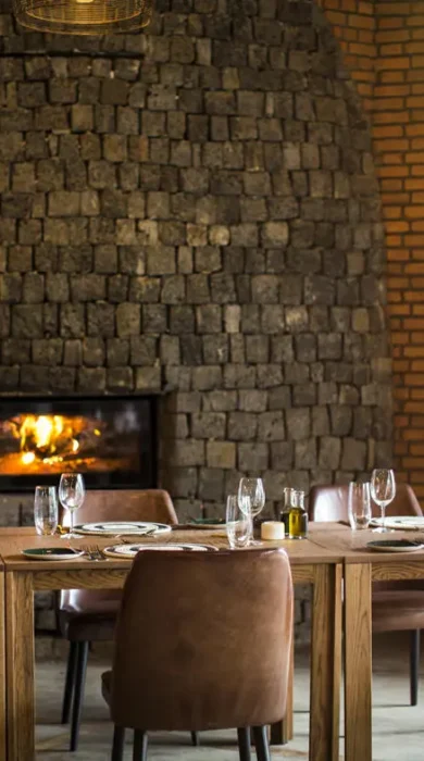Dining, Wilderness Bisate, Volcanoes NP, Rwanda