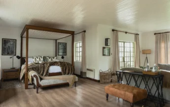 Main Bedroom, Sabyinyo, Volcanoes National Park, Rwanda