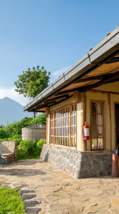 Exterior, Virunga Lodge, Volcanoes National Park, Rwanda