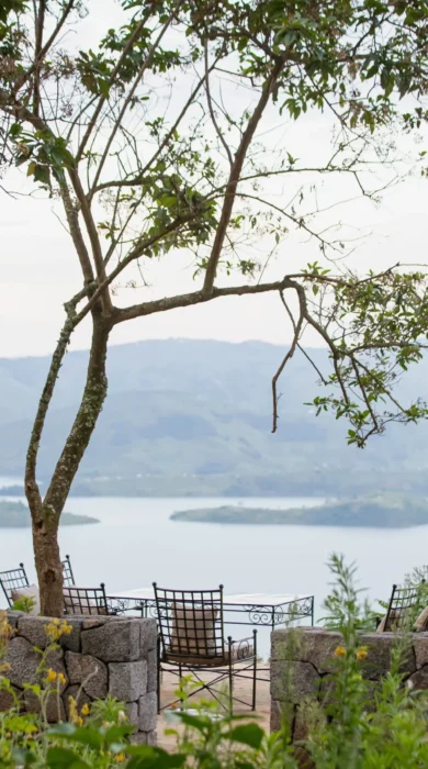 Lake View, Virunga Lodge, Volcanoes National Park, Rwanda