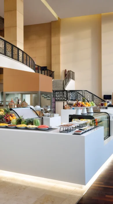 Kigali Marriott Hotel buffet