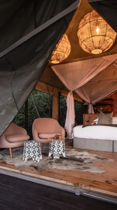 Tent, Magashi, Akagera National Park, Rwanda