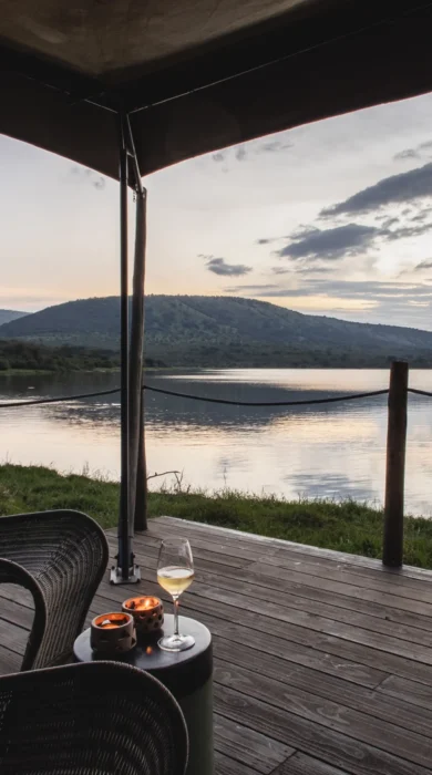 Viewing Deck, Magashi, Akagera National Park, Rwanda