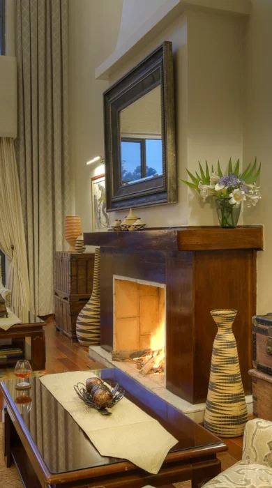 the bishops house fireplace rwanda yellow zebra safaris