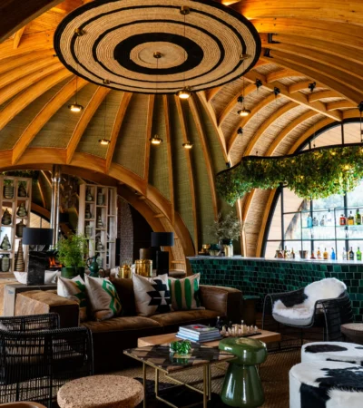 Lounge, Bisate Reserve, Volcanoes National Park, Rwanda