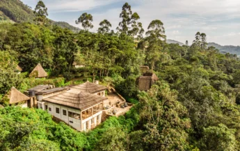 Aerial, Bwindi Lodge, Queen Elizabeth Np, Uganda