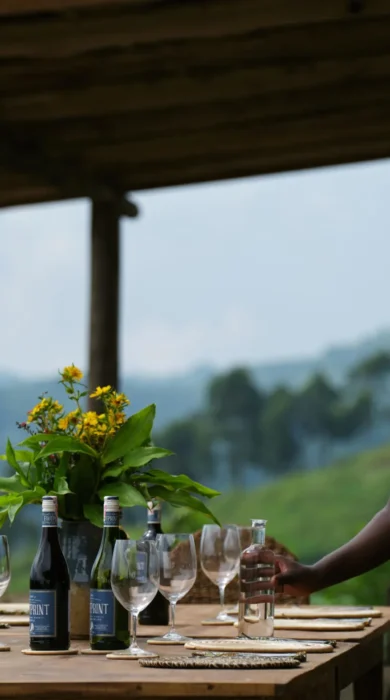 Dining, Kibale Lodge, Kibale Forest, Uganda