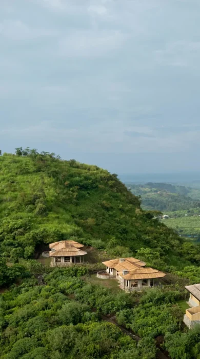Aerial, Kibale Lodge, Kibale Forest, Uganda