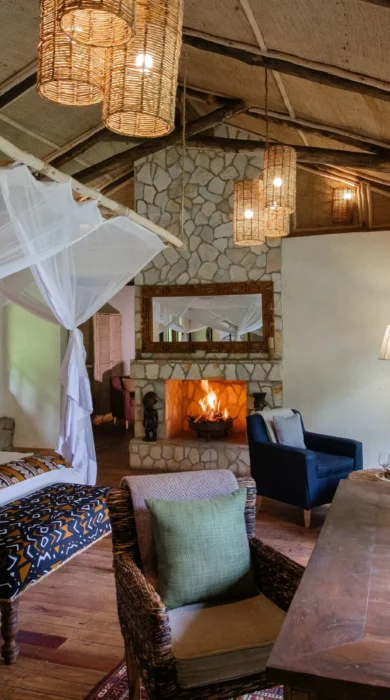 Bedroom, Bwindi Lodge, Queen Elizabeth Np, Uganda