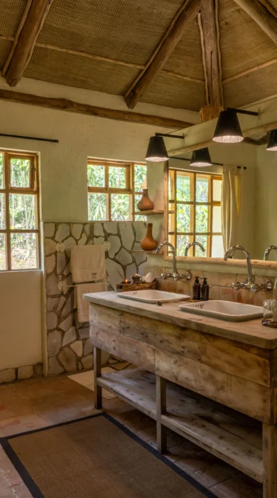 Bathroom, Bwindi Lodge, Queen Elizabeth Np, Uganda