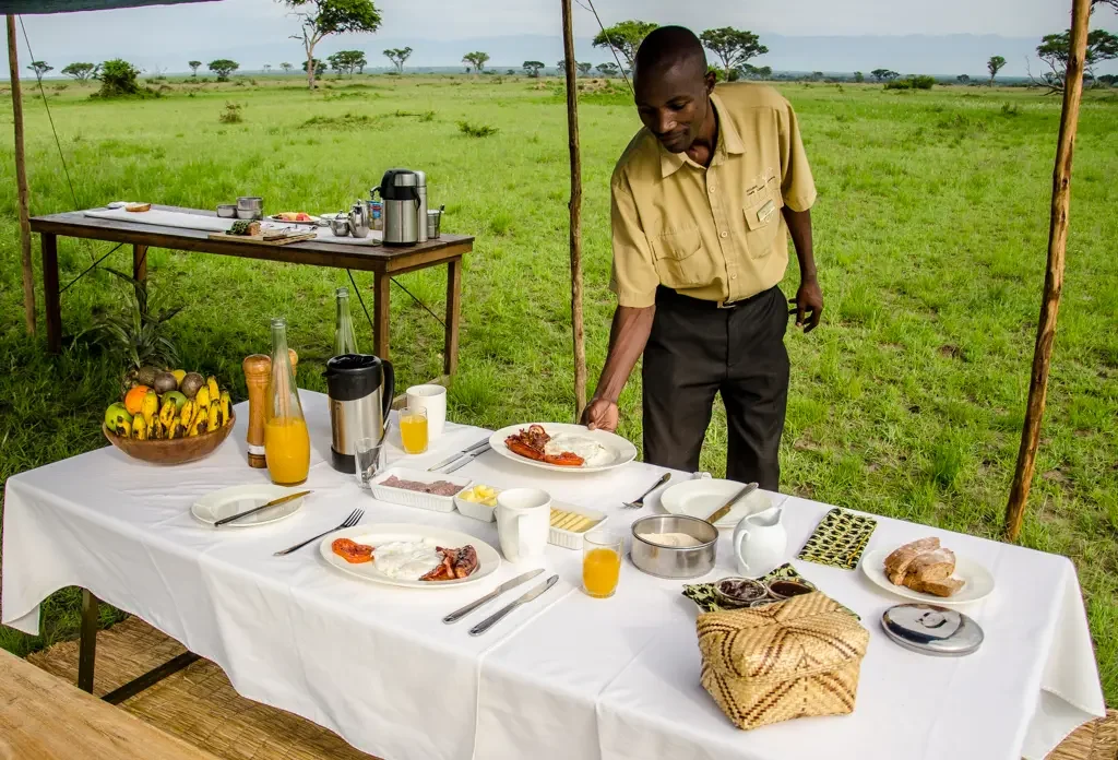 Ishasha Wilderness Camp Bush Breakfast (6)