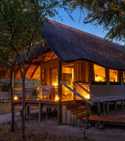 exterior of camp, dinaka, kalahari, botswana - Yellow Zebra Safaris