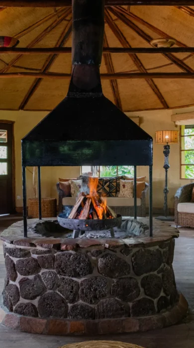 Lounge, Mount Gahinga, Mgahinga Gorilla NP, Uganda