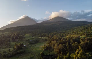 Mountains, Mount Gahinga, Mgahinga Gorilla NP, Uganda