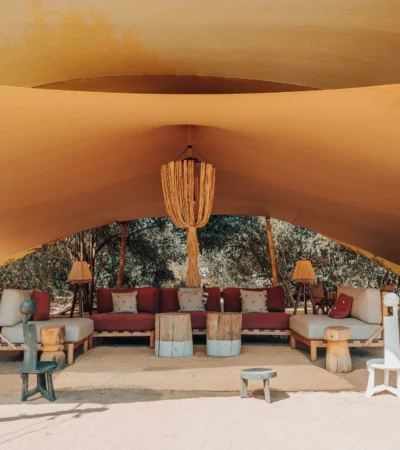 main area, wayo manyara green camp, tanzania